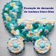 Landeau en bonbons grand modèle garçon