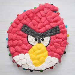 Personnage du jeu Angry Birds en bonbons