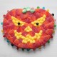 Jack-o'lantern d'alloween en bonbons