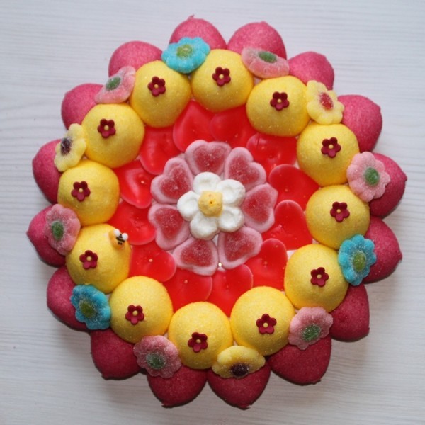 Bouquet De Fleurs En Bonbons Grand Modèle Caramelys Lyon