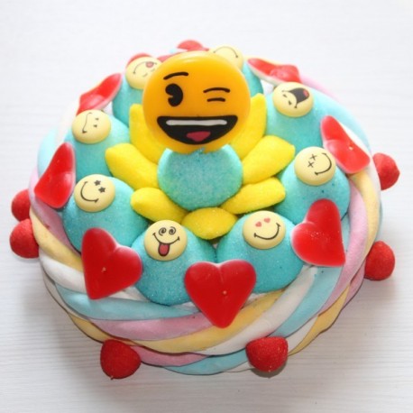 Gâteau en bonbons Smiley