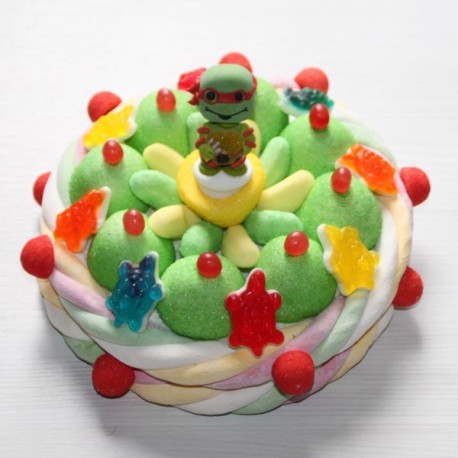 Gâteau de bonbons Tortue Ninja