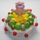 Gâteau de Pâques en bonbons lapin