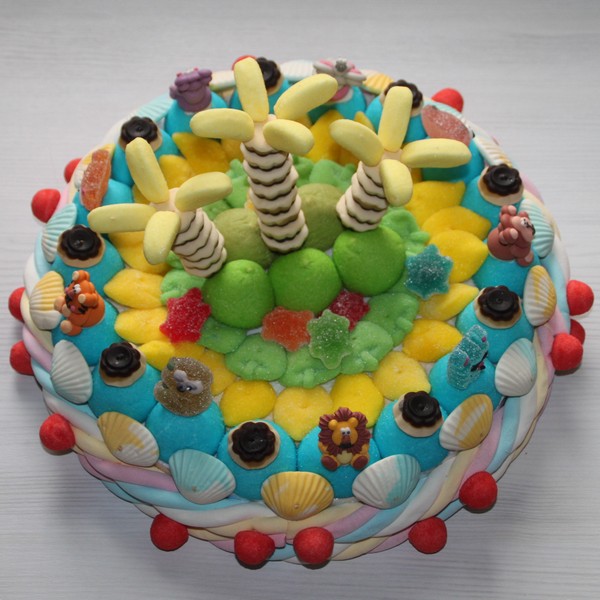 Gâteau de bonbons (gros)