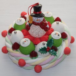 Gâteau de bonbons " 25 décembre " Sapin de Noël 