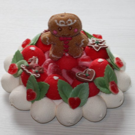 Gâteau de bonbons Marché de Noël
