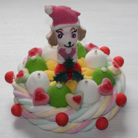 Gâteau de bonbons Noël Pat Patrouille