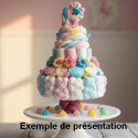 Pièce montée en bonbons Baby Shower