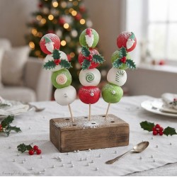 Brochette de bonbons Noël " Lutin "