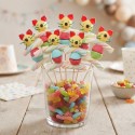 Brochette de bonbons chat