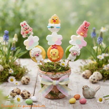 Brochette de bonbons Pâques
