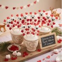 Brochette de bonbons Saint Valentin