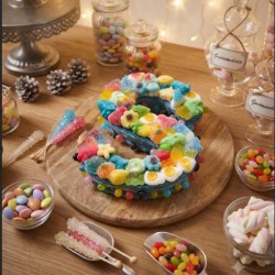 Lettres en bonbons