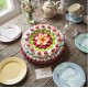 Gâteau de bonbons rosace