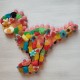 Dinosaure en bonbons