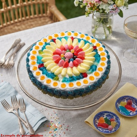 Gâteau de bonbons Haribo pour anniversaire
