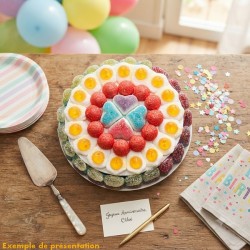 Gâteau de bonbons HARIBO petit modèle