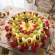 Gâteau de bonbons Blanche neige et les sept nains