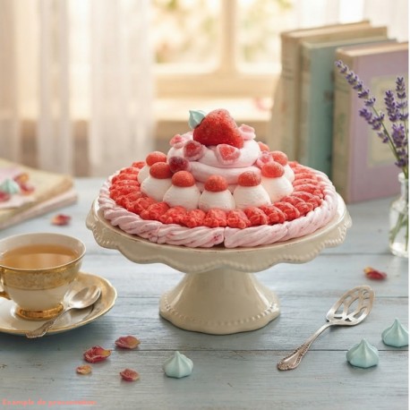 Tarte à la crème en bonbons