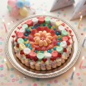 Gâteau de bonbons Chamallows et Marshmallows