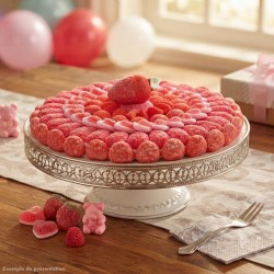 Tarte aux fraises en bonbons