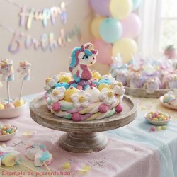 Gâteau de bonbons Licorne 