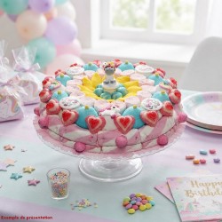 Gâteau en bonbons Licorne grand modèle
