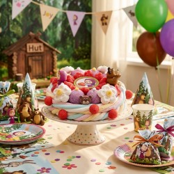 Gâteau en bonbons Masha et l'ours Michka