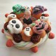 Gâteau de bonbons pour Halloween