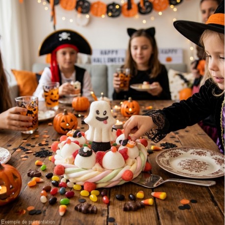 Gâteau de bonbons Halloween Momie