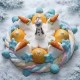 Gâteau en bonbons Olaf du film La Reine des Neiges