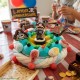 Gâteau de bonbons pirates