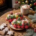 Bûche en bonbons par lot de 2 , 3 ou 4 pièces