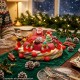 Gâteau de bonbons de Noël