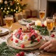 Gâteau de bonbons " Joyeux Noël "