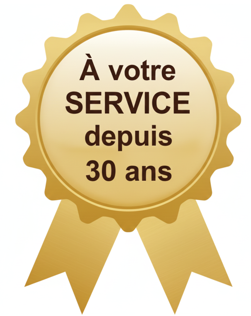 1996-2026 A votre service depuis 30 ans